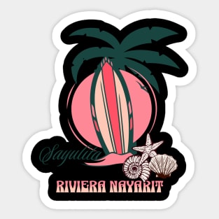 Sayulita Surf Riviera Nayarit Sticker